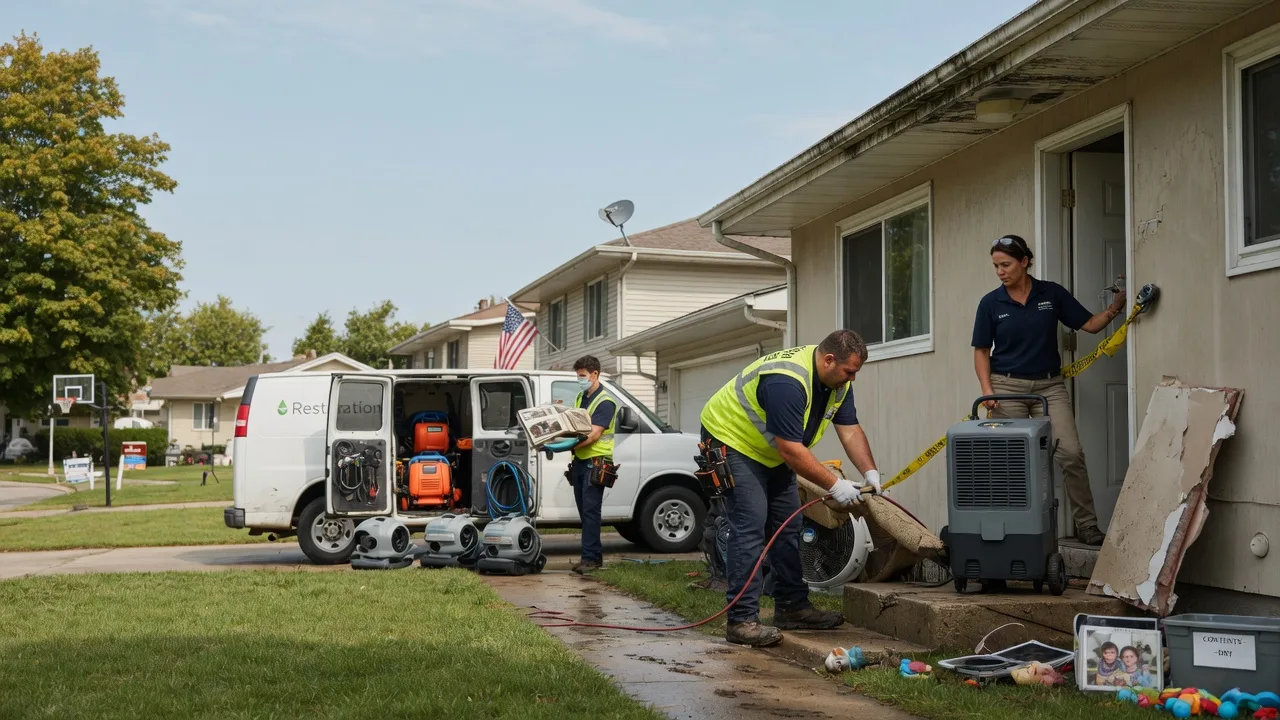 Water Damage Restoration in Half Way, MO near me